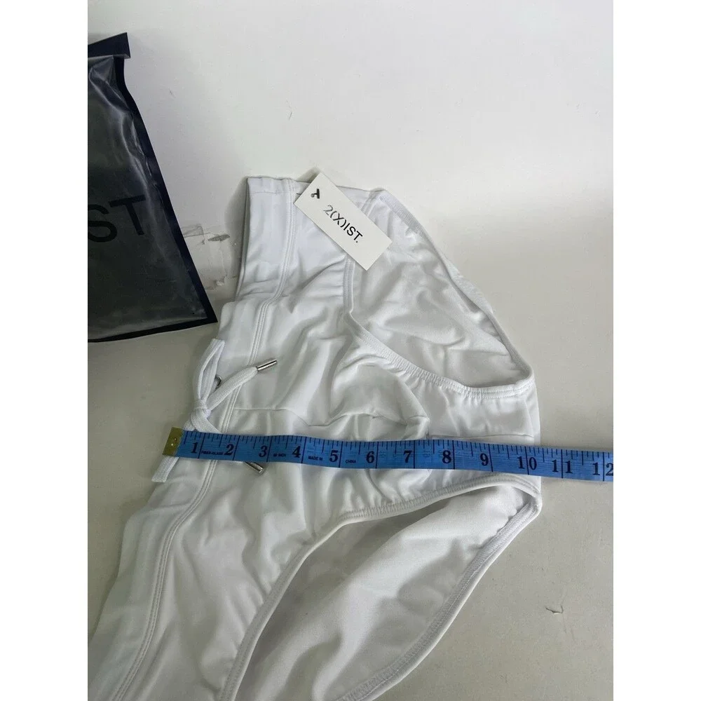 2XIST Essentials Rio Swim Brief Swimwear Bottoms White Mens Size XL
